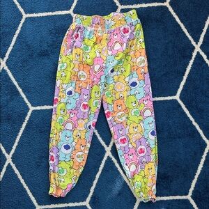 Colorful Care Bears Print Jogger Pants